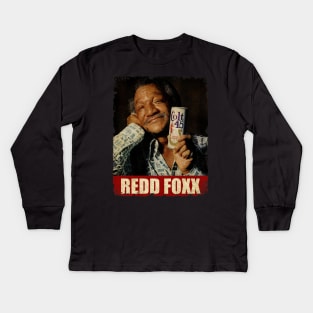 Redd Foxx - NEW RETRO STYLE Kids Long Sleeve T-Shirt